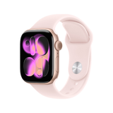 Apple Watch Series 11 (GPS) / 42mm / 2 - Very Good / Rose Gold with Soft Pink Band