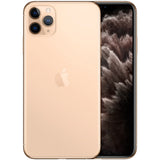 iPhone 11 Pro Max / 256GB / 1 - Like New (SIM LOCKED AND CRACKED SCREEN) / Gold- WIFI ONLY - NO MOBILE SERVICE, USE AS MEDIA DEVICE