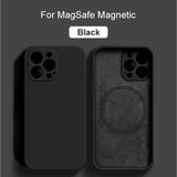 MagSafe iPhone 11  Silicone Case - Black