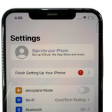 iPhone 11 Pro Max / 256GB / 1 - Like New (SIM LOCKED AND CRACKED SCREEN) / Gold- WIFI ONLY - NO MOBILE SERVICE, USE AS MEDIA DEVICE