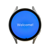 Actual watch showing black dot near bottom of screen
