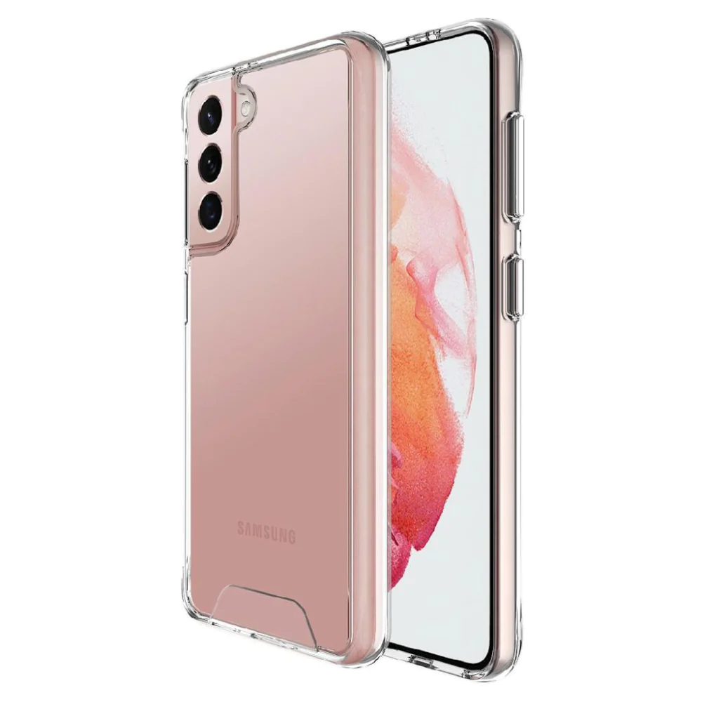 Galaxy S21 Clear Gel Case Clear Silicone – GoodTech