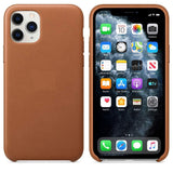 iPhone 11 Pro Leatherette Case - Brown