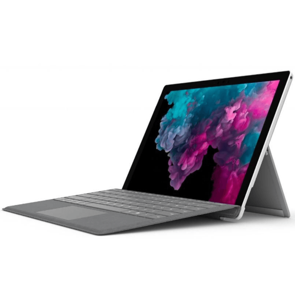 Microsoft Surface Pro 6 Silver i5-8350U 8GB RAM 256GB SSD with Windows 11 Pro & Keyboard Grade 1 - Like New - GoodTech